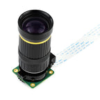 Raspberry Pi High Quality Camera 12.3MP IMX477 Sensor Camera with Telephoto/Wide Angle/HD Zoom Telephoto Lens for Pi 4B/3B+/Zero