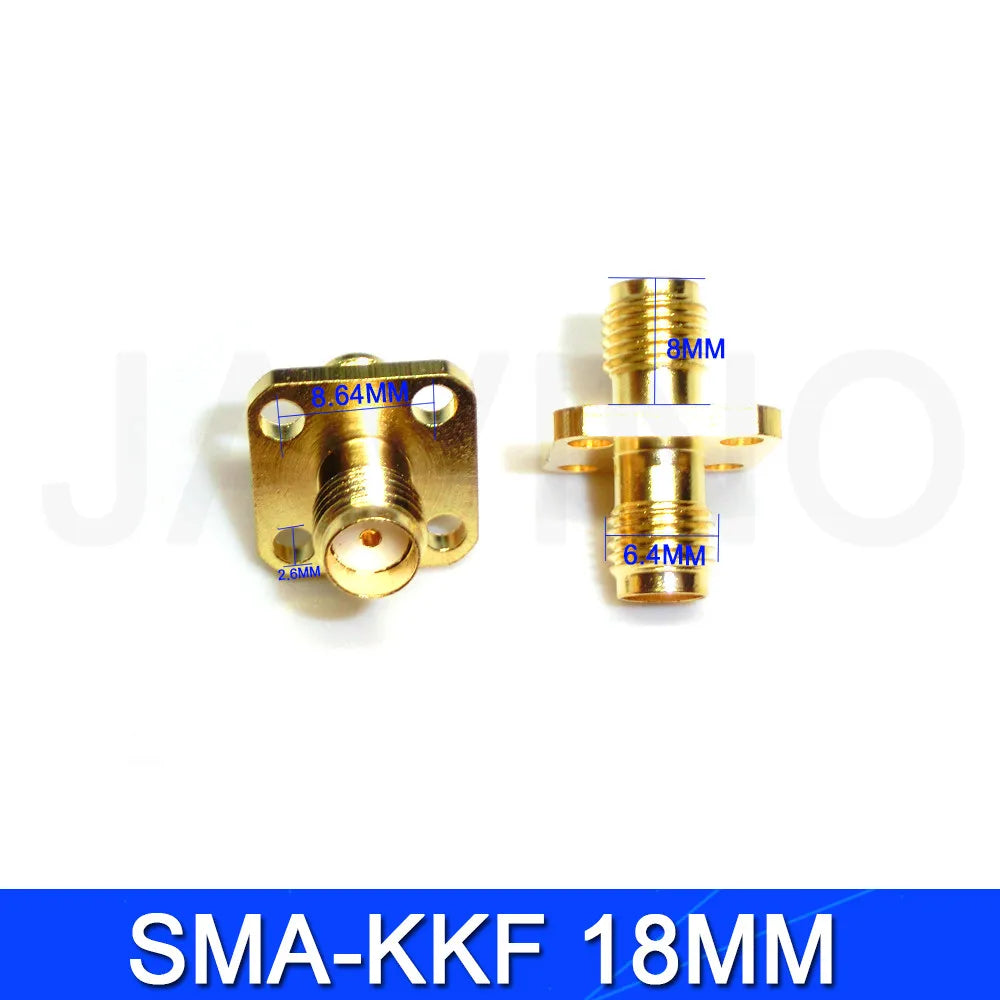 5Pcs Javino Adapter SMA / RP-SMA to SMA / RPSMA Male Plug & Female Jack Straight & Right angle RF Coaxial connector