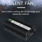 50.4V 6A Lithium Battery Charger For 44.4V Li-Ion Lipo Battery Pack