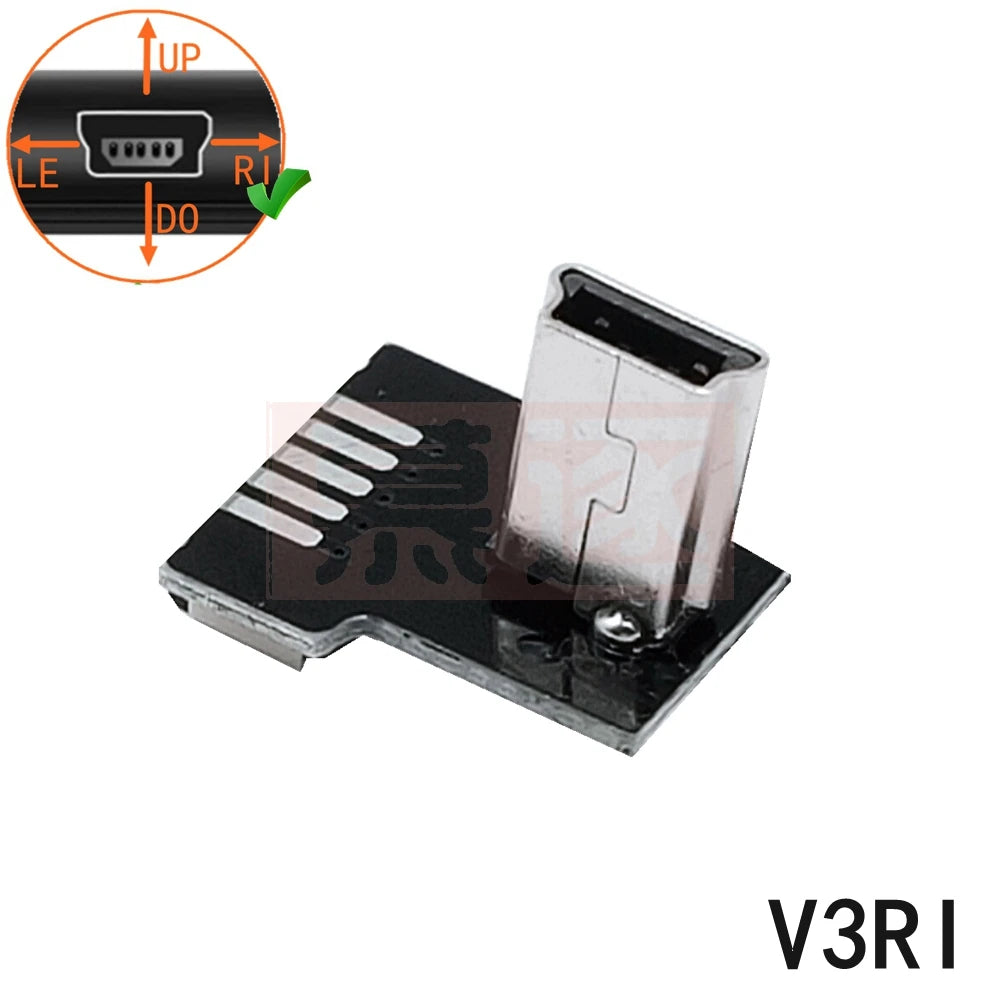 FPV Monitor Standard Mini USB Super Flache flexible FPC Lade Kabel 90 Grad Micro USB Band Kabel 10CM-50CM