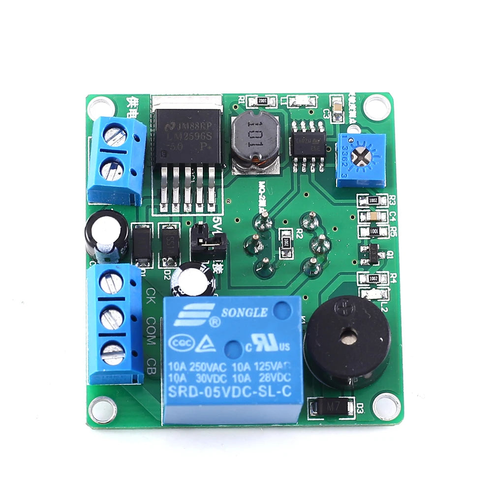 MQ-2 Smoke Sensor Module Smoking Detector Alarm Relay Switch Controller 12V 24V
