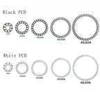 WS2812b Led Ring Addressable 8/16/24/35/45Leds 5050 RGB Led Diode Ring Color IC Built-in LED