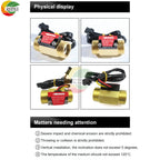 Brass Flow Sensor G1/2"DN15 Thread Hall Sensor YF-B1/B2/B3/B7 Switch Water Flow Sensor Flow Meter Hall Turbine Flow 1~25L/min