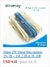 5PCS RX21 10W 6W Wire Wound Resistance 5% 1R 10R 100R 1K 10K 12K 15K 18R 20R 22R 24R 27R 30R 33R 36R 0.1R 0.12R 0.01R 0.05R