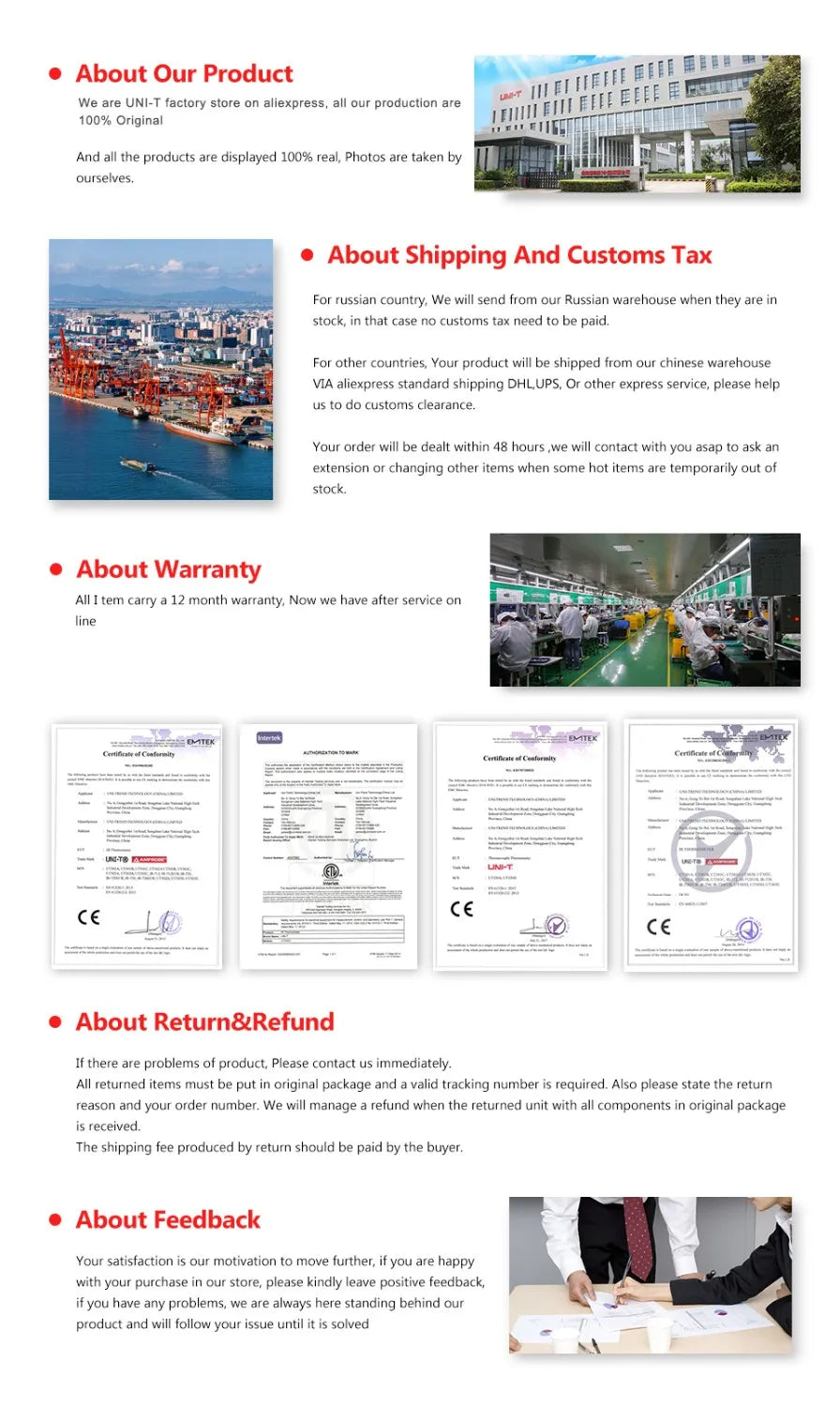 UNI-T Clamp Meter Digital UT210E UT210D AC Current Mini Clamp Multimeter True RMS Pliers Ammeter UT210C Auto Range