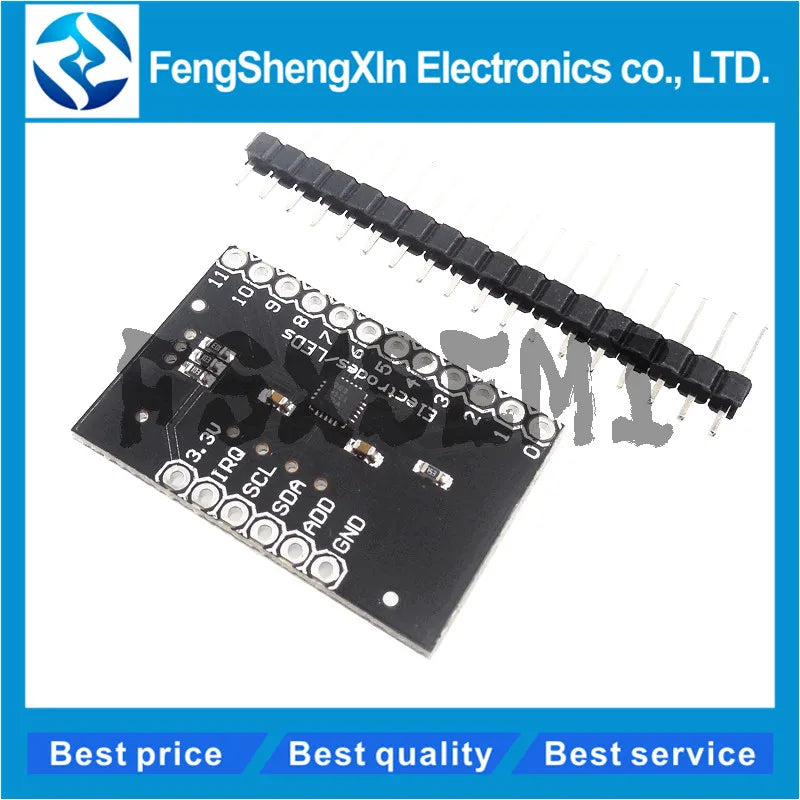 1pcs/lot MPR121 Breakout V12 Capacitive Touch Sensor Controller Module I2C Interface keyboard Development Board