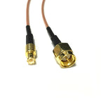 SMA Male Plug to MCX Male Straight RF Cable Adapter RG316 RG174 RG178 15cm 6inch NEW Wholesale for WIFI