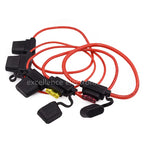 1Set Standard/Mini/Micro Car Waterproof Fuse Box Blade Type In Line Fuse Holder Power Socket 18/16/14/12AWG 5A 10A 20A 30A40A50A