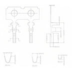 50PCS GH connector 1.25mm Pitch JST GH1.25 Housing with Lock 2P 3P 4P 5P 6P 7P 8P 10P