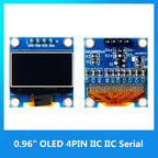 0.96 inch OLED SPI/IIC Serial White/Blue/Yellow OLED Display Module 128X64 I2C SSD1306 12864 LCD Screen Board GND VDD SCK SDA