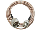 RG316 Cable N Male Plug to BNC Male Plug Connector RF Jumper pigtail Straight 4inch~10M