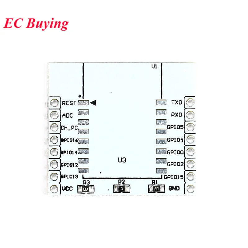 10Pcs/1pc ESP ESP8266 Serial WIFI Wireless Module ESP-32S ESP32S Adapter Plate Expansion Board for ESP-07 ESP-12F ESP-12E ESP-08