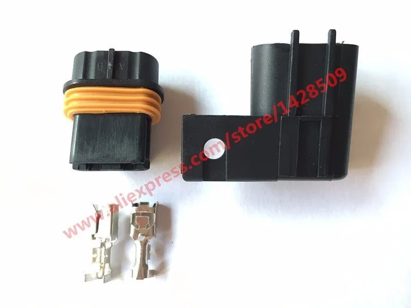 1 Set 2 Pin Sealed Connectors For Inline Fuse Wiring Automotive Connector 12033731 12033769 12103172 12034269