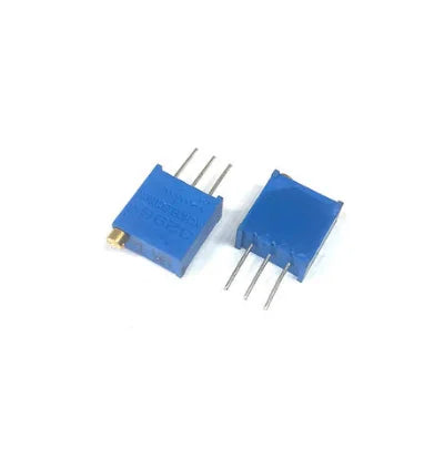 10pcs 3296W 3296 50 100 200 500 Ohm 1K 2K 5K 10K 20K 50K 100K 200K 500K 1M Ohm 103 100R 200R 500R Trimpot Trimmer Potentiometer
