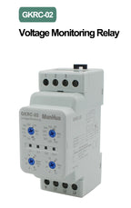 Device Relay AC GKRC-02 Phase Failure Protection Relay With Low Power Three Phase Four Wire Sealed Voltage Monitoring Relay