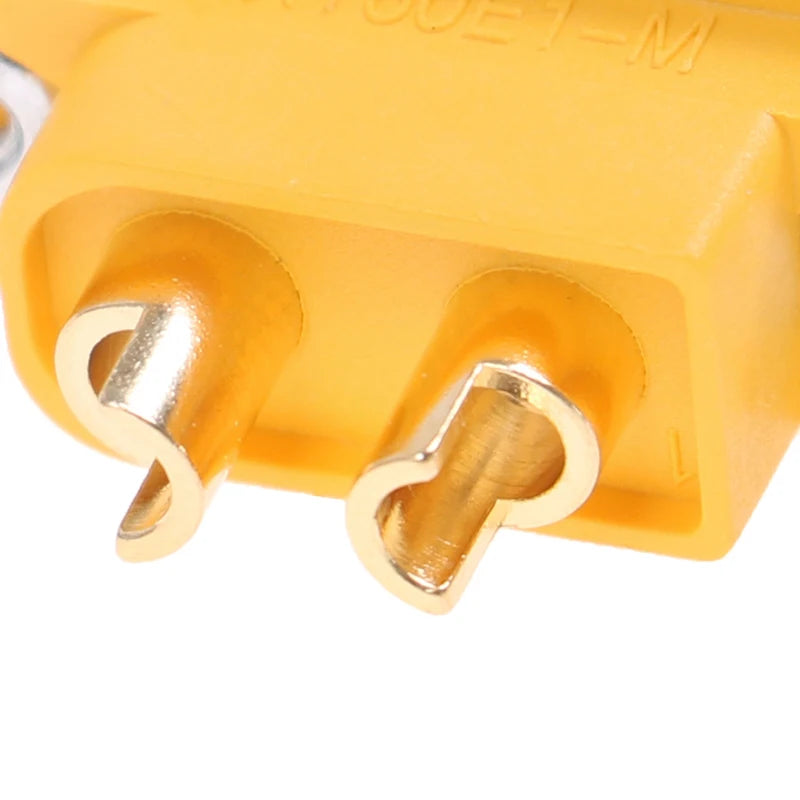 5pcs XT60E-M Mountable XT60 Male Plug Connector Model Aircraft Power Battery Plug Fixed Version Male XT60E1-M