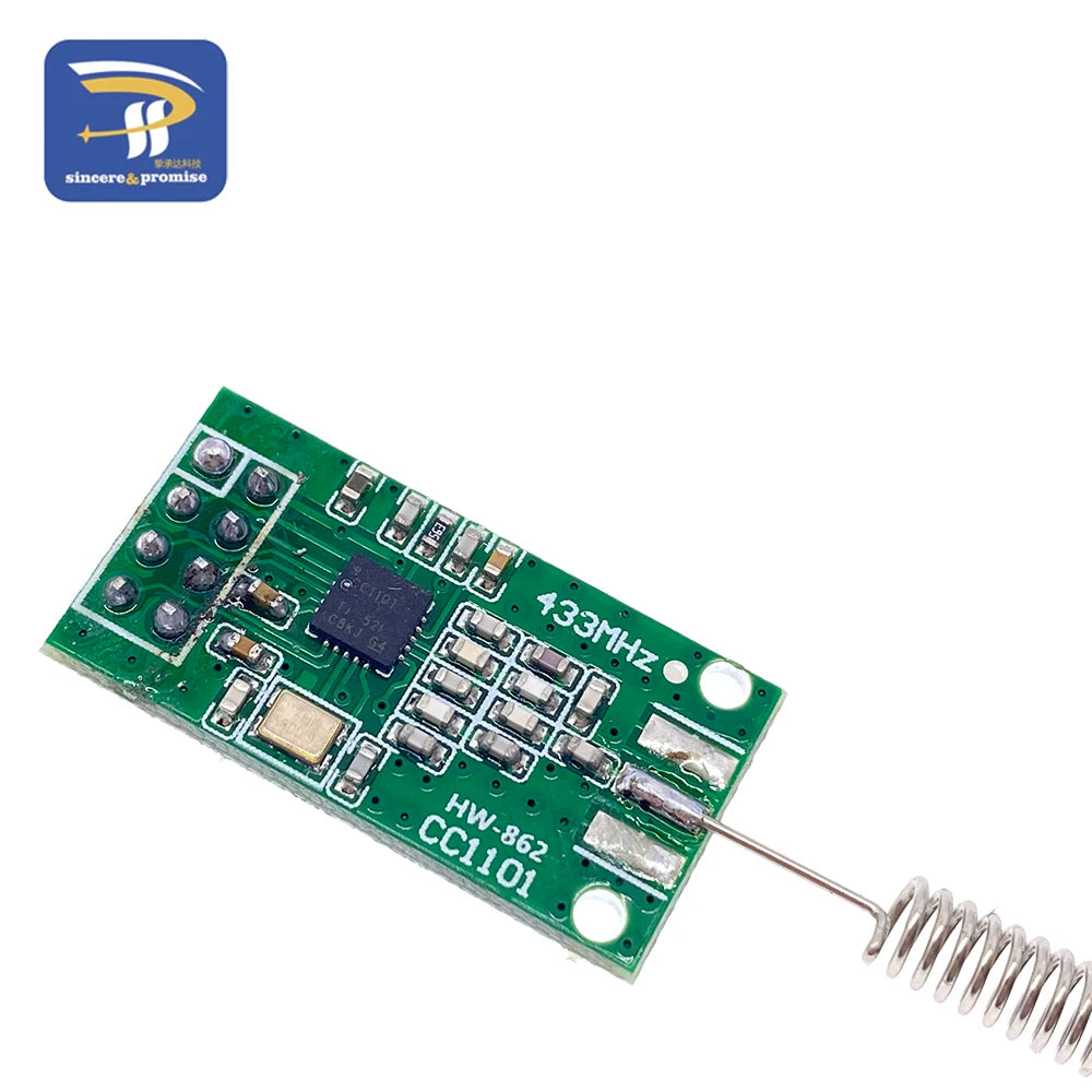 CC1101 433M 10mW Wireless Sender Transceiver Receiver Module NRF905/SX1212/SI4432 data transmission/transceiver