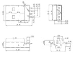 5/10Pcs USB 2.0 A Male Connector Type A 4 Pin SMT SMD DIP Panel Mount Plug Jack Socket Connector DIY