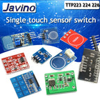 1/4/8/16 Channel TTP223 TTP224 TTP226 TTP229 Jog Digital Touch Button Sensor Capacitive Switch Modules Accessories for Arduino