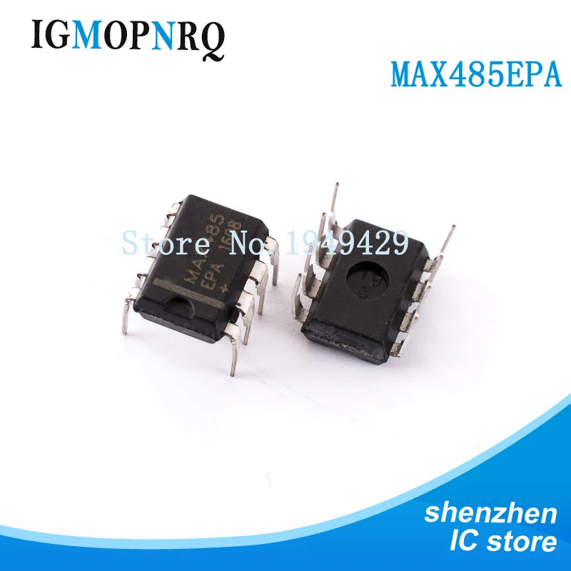 10PCS MAX485EPA DIP8 MAX485 RS-422/RS-485 interface IC RS-485/RS-422 Transceiver New