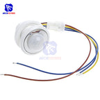 diymore AC 85 -265V Adjustable Time Delay 40mm LED PIR Detector Infrared Motion Sensor Switch