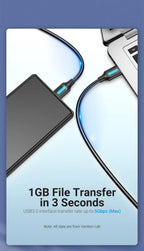 Vention Micro B Cable USB 3.0 2A to USB A Cable Data Transfer Fast Charger Cord for Hard Drive Samsung Micro B USB 3.0 Cable