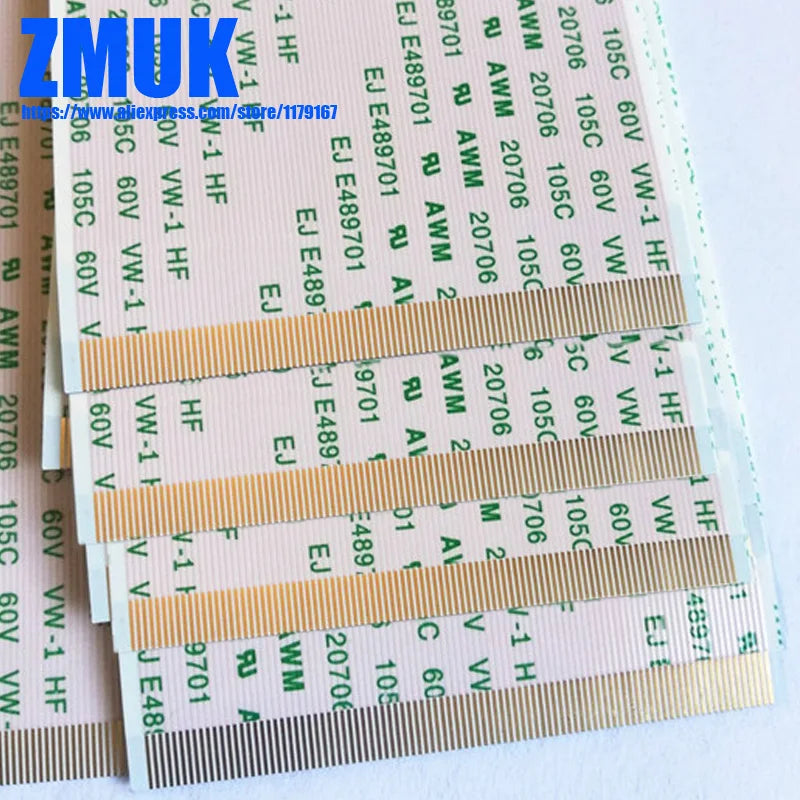 96Pin AWM 20861 20706 105C 60V VW-1 FFC Ribbon Cable