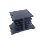 Single Phase Aluminum Heat Sink Dissipation Radiator I-50 Din rail Mount with for 10A 25A 40A Solid State Relay SSR