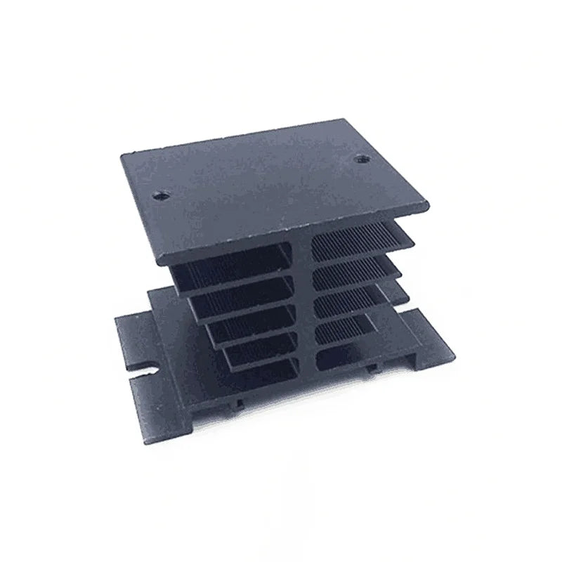 Single Phase Aluminum Heat Sink Dissipation Radiator I-50 Din rail Mount with for 10A 25A 40A Solid State Relay SSR