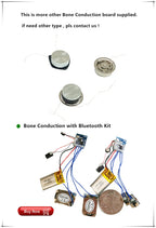 Bone Conduction Speaker New Module/Bone Conduction Sensor /Minimum Bone Conduction Horn for Deafness supplies for Earphone