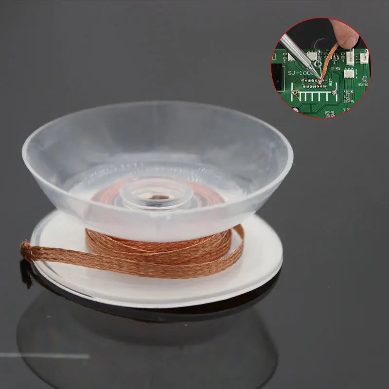 1/2/5/10Pcs 1.5M Width 1 1.5 2 2.5 3 3.5 4 mm Desoldering Braid Welding Solder Remover Wick Wire Lead Cord Flux BGA Repair Tool