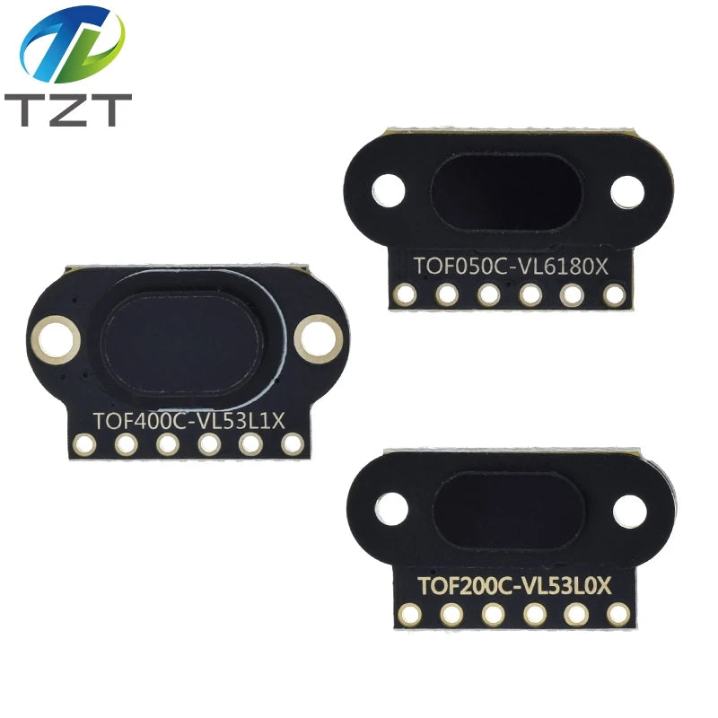 VL6180/VL53L0X/VL53L1X Time of Flight (ToF) Laser Ranging Sensor Module TOF050C TOF200C TOF400C 50CM/2M/4M IIC For Arduino STM32