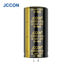 2Pcs JCCON Audio Electrolytic Capacitor 63V 3300UF 4700UF 6800UF 10000UF 12000UF 15000UF 22000UF Low ESR For Hifi Amplifier