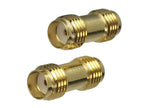 1pcs Connector Adapter SMA RP-SMA to SMA RPSMA Male Plug & Female Jack Straight & Right angle RF Coaxial Converter New Brass