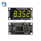 0.36 Inch TM1637 4/6-Digit LED Digital Display Tube Module Red/Green/Yellow/Blue/White 0.36" Decimal 7 Segments For Arduino