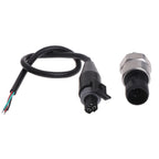 DC 5V 1/8NPT Pressure Transducer Transmitter Sensor Stainless Steel Oil Air Water 30/100/150/200/300/500 PSI Dropship
