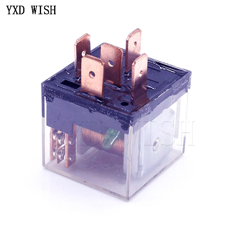 10PCS Waterproof Automotive Relay 12V 100A 5Pin SPDT Car Control Device Car Relays DC 24V 48V High Capacity 100A Switching