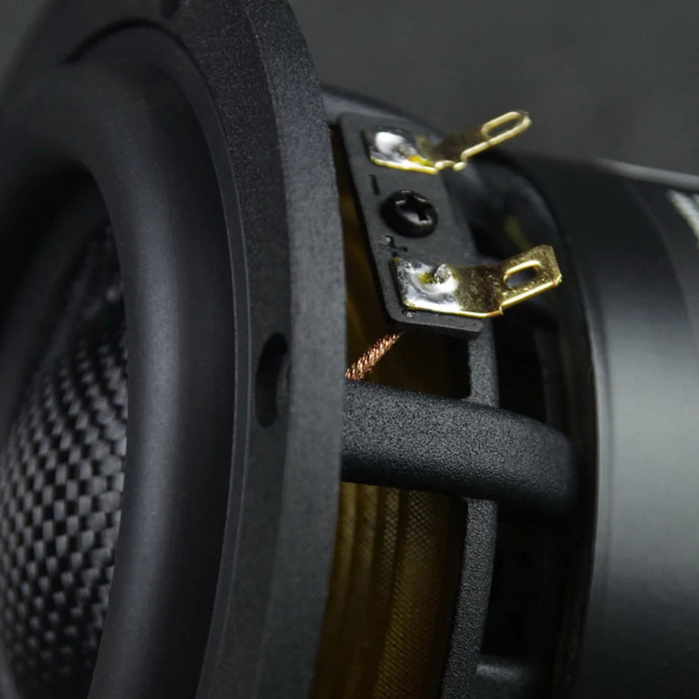 AIYIMA 1Pcs 4 Inch Subwoofer Speaker HiFi Home Theater Glass Fiber Cone Audio Speaker 4 8 Ohm 80W Loudspeaker