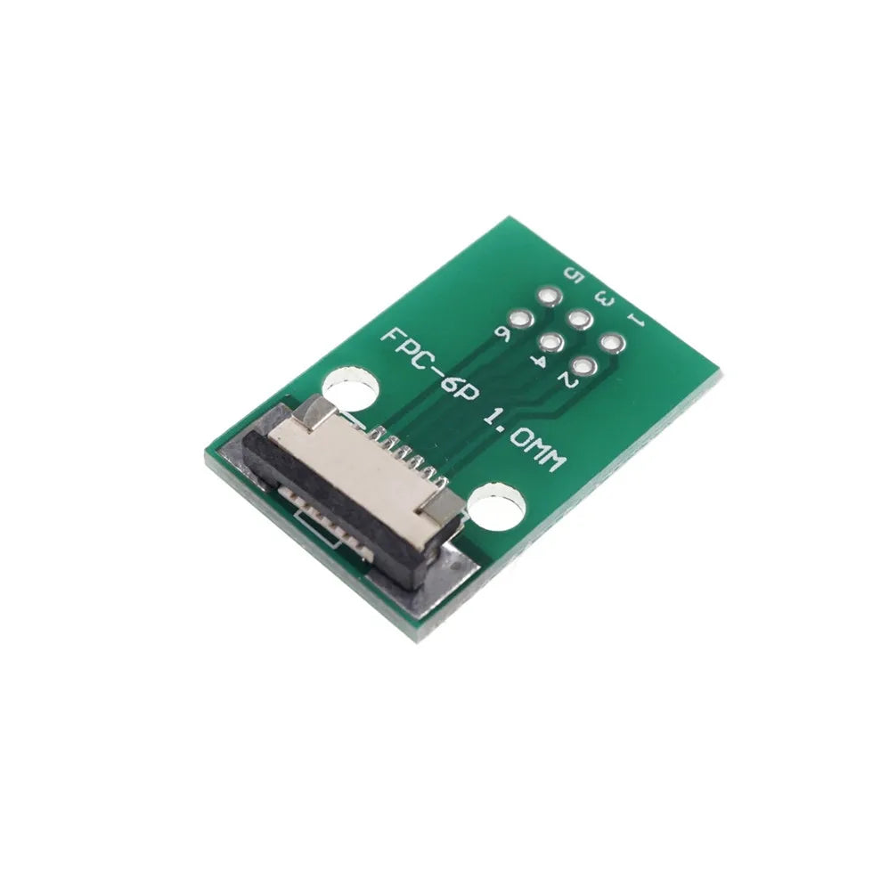 FPC FFC 4 6 8 10 12 15 16 20 24 30 34 40 50 60 Pin Adapter 1.0 MM to 2.54 X 2.54 mm Pitch Through Hole DIP PCB Converter