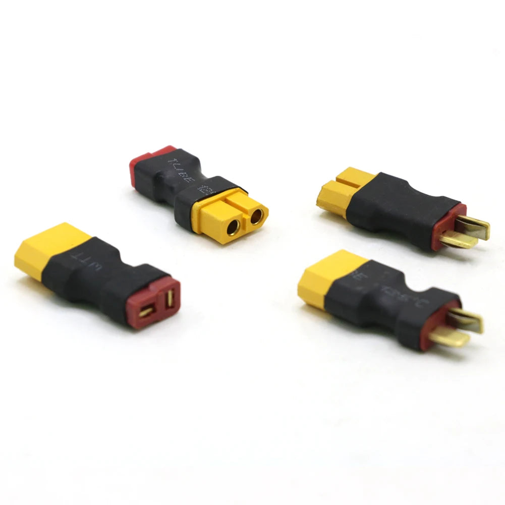 1pcs XT60 Male Plug to T Male / T Female Plug to XT60 Female Adapter For RC Helicopter Quadcopter LiPo Battery Plug Connector Pa
