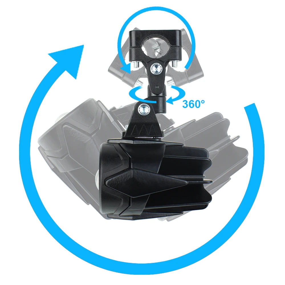 Upgrade Motorcycle fog light Auxiliary Lights Brighter Lamp 40W 6000K for BMW R1200GS F800GS F700GS F650 K1600