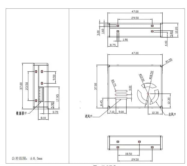 ZH07 ZH06 ZH06-I/II/III/VI PM2.5 Laser Dust Gas Sensor Module High Precision Air Quality Detection Serial Port PWM GP2Y1014AUVF