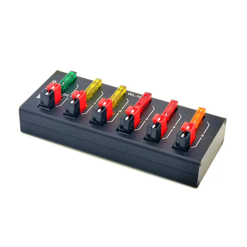 WL-10I 6-Port Anderson Connector Splitter Power Splitter Power Strip  Fixing For Shortwave Radios DC 36V 45A.