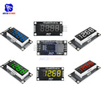 TM1637 0.36" 4 Bit Digital Tube LED Display 7 Segments Clock Module Red Green Blue Yellow White LED Board with Pin for Arduino