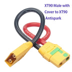 XT30 XT60 XT90 XT90S EC2 EC3 EC5 Tamiya MPX Deans JST Male to Female Extension Cable Wire 14awg 10/15cm for RC Battery Charger