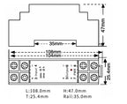 DC Signal Converter 4-20mA 0-10V 0-20mA 50mA 75mV Signal Transmitter Current Voltage Transducer DC24V