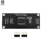 0.56" 4 Bit Digital LED Tube Display Module TM1637 Decimal 7 Segments Tube Display Module Yellow/White/Red/Green/Blue