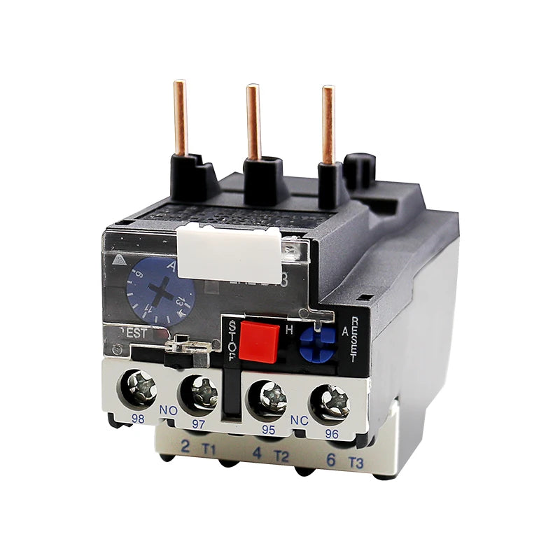 JR28 Thermal Overload Relay 1.6A 2.5A 4A 6A 8A 10A 13A 18A 25A LR2D13 Adjustable Thermal Relay Over Current Protection Relay