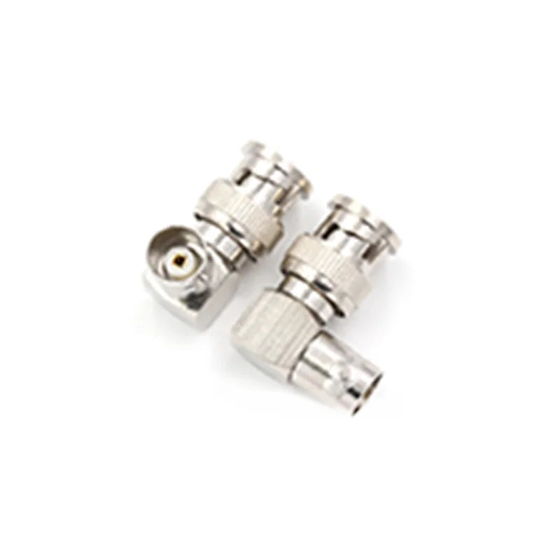 RF Coaxial Cable Adapter L-shaped BNC Male to Female 90 Degree Right Angle Connector 4.
