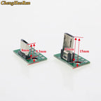 5PCS Vertical USB MiCroUSB Micro USB 2.0 Male Head Connector PCB Converter Adapter Breakout Board 180 Degree Vertical